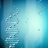 molecule on a blue background N2