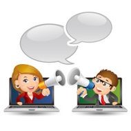 People Set - Business Businesspeople Good news