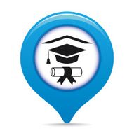 University map pointer