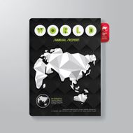 Cover Book Digital Design Minimal Style Template N3