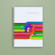 Copybook isolated Vector N2