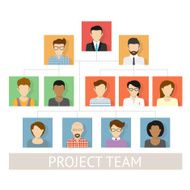 Project team organization