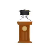 Graduate Speaker Illustration