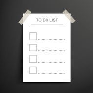 blank to do list N2