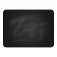 Black chalkboard with round corners