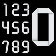 Origami numbers