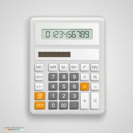 Vector illustration calculator N2