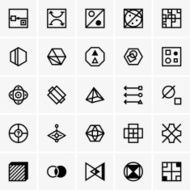 IQ test icons