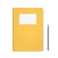 blank notebook template and pen N4