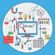 Science vector illustration