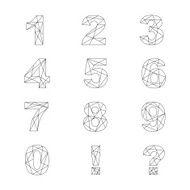 Polygon number alphabet N2