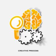 Set of sticker design Creative process N3