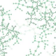Molecule background colorful illustration N10