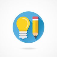 Vector Idea or Web Development Concept Icon N2