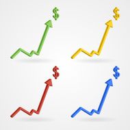 Vector profit diagrams