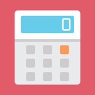 vector calculator icon N7