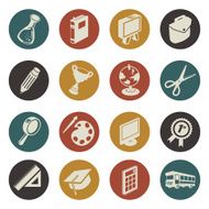 Education icons N238
