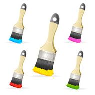 vector brushes set