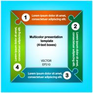 Modern infographics template N14