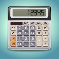 Electronic Calculator Icon
