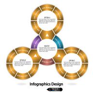 modern infographics banner presentation template N4