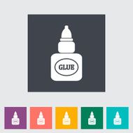 Glue flat icon