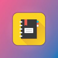 Vector Notepad Icon