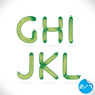 Balloon Alphabet N7