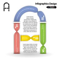 colorful infographics options banner N5