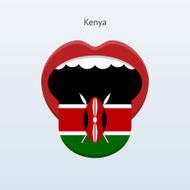 Kenya language Abstract human tongue