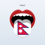 Nepal language Abstract human tongue