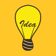 Yellow Light Bulb N7