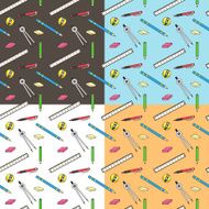 Set of seamless patterns N7