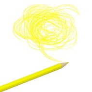 colored pencil drawing on a white background