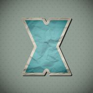 Paper alphabet N26