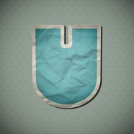 Paper alphabet N27
