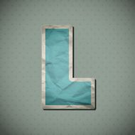 Paper alphabet N29