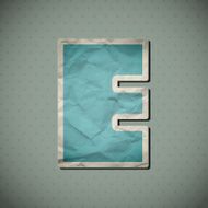 Paper alphabet N32
