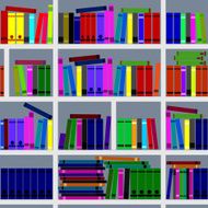 Bookshelves Seamless texture