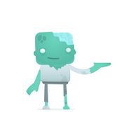 funny cartoon zombie N2