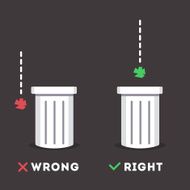 Garbage sticker N2