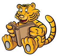 Baby Tiger Learning with Book N2