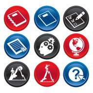 Careers &amp; Documents Icons on buttons