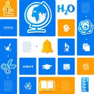 Education sticker infographic N335
