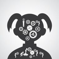 Brain gears symbol N4