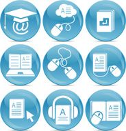 E-Learning Icons N3