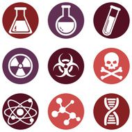 Vector Set of Chemistry Icons N12