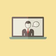 Distance Learning Icon N2