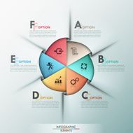 Modern infographics options banner N211