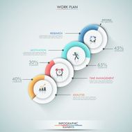 Modern infographics options banner N213